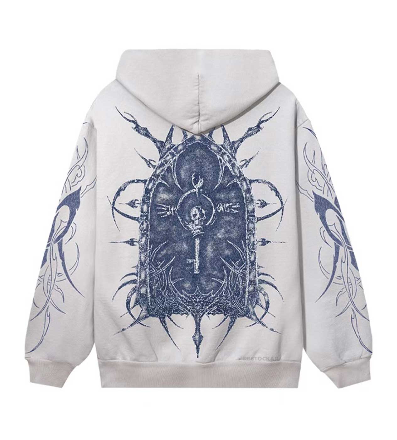 Revenge Shibuya Hoodie Cement
