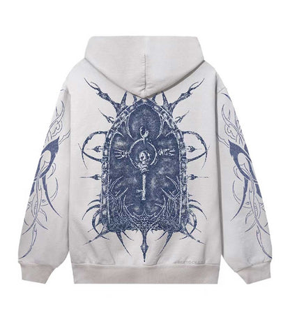 Revenge Shibuya Hoodie Cement