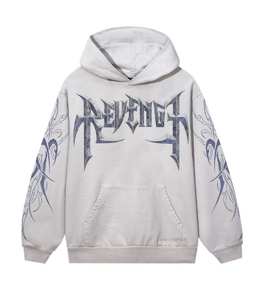 Revenge Shibuya Hoodie Cement