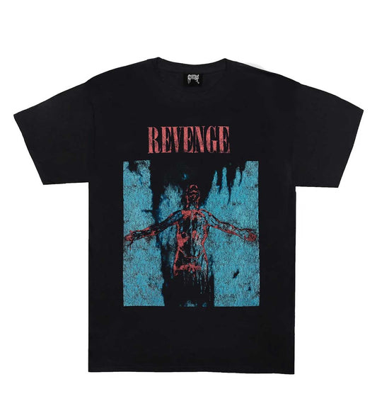 Revenge Sliver Tee Black