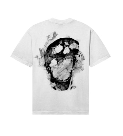 Revenge Smoke Lightning Tee White