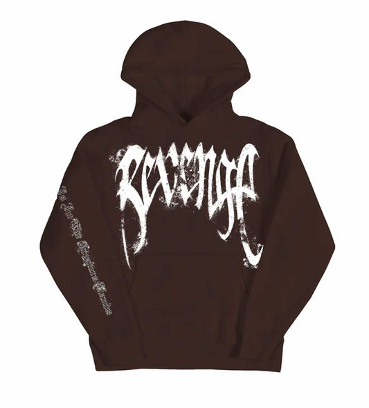 Revenge St. Michaels Hoodie Chocolate Brown