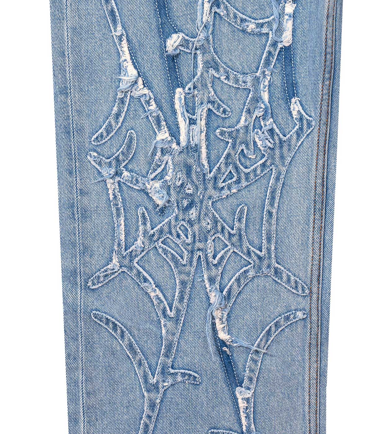 Revenge Web Denim Blue Jeans