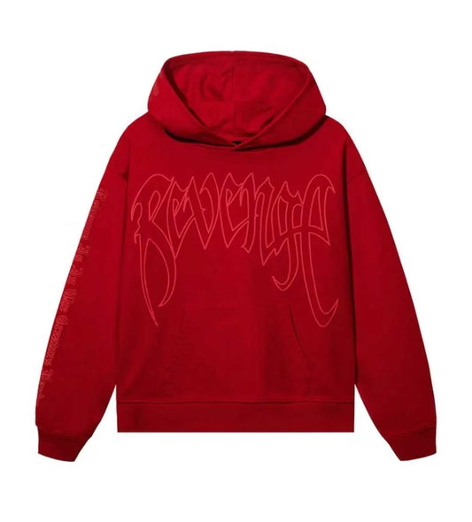 Revenge Xxxtentacion X Kill Outline Red Hoodie