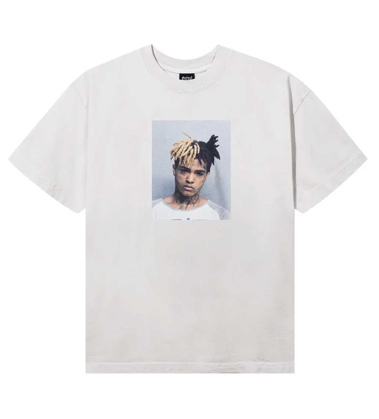 Revenge x Xxxtentacion Mugshot Tee Cement