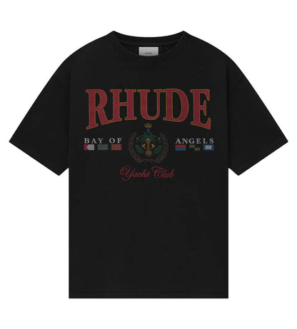 Rhude Bay of Angels Yacht Tee Black