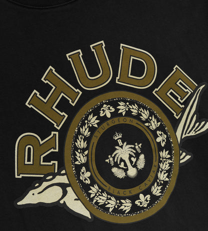 Rhude Caviar Tee Black