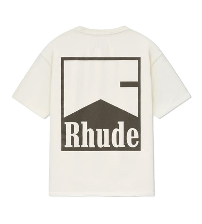 Rhude Chevron Tee Cream