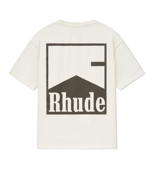 Rhude Chevron Tee Cream