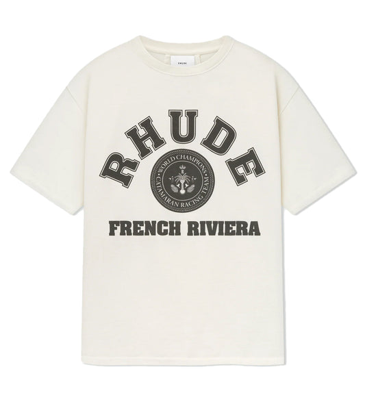 Rhude French Riviera Tee Cream