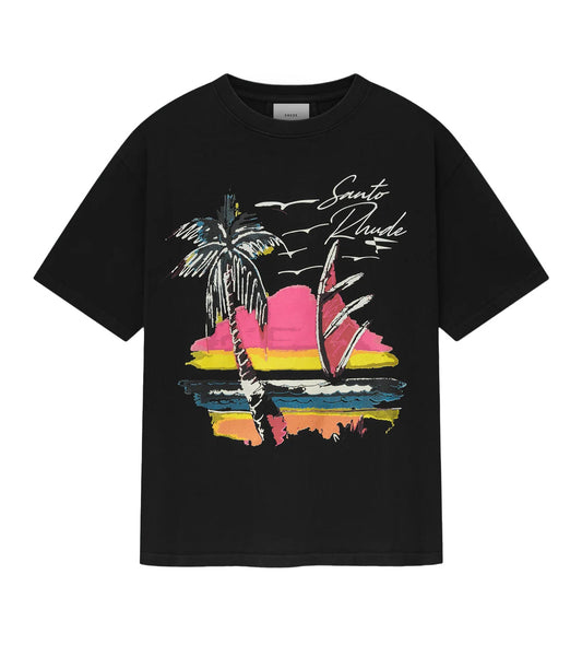 Rhude Saint Tee Black