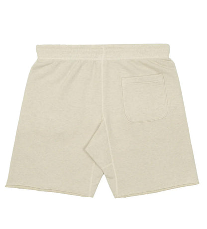 Saint Michael Logo Sweat Shorts Cream