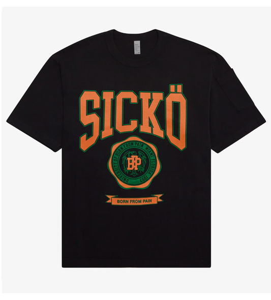 Sicko Miami Tee Black