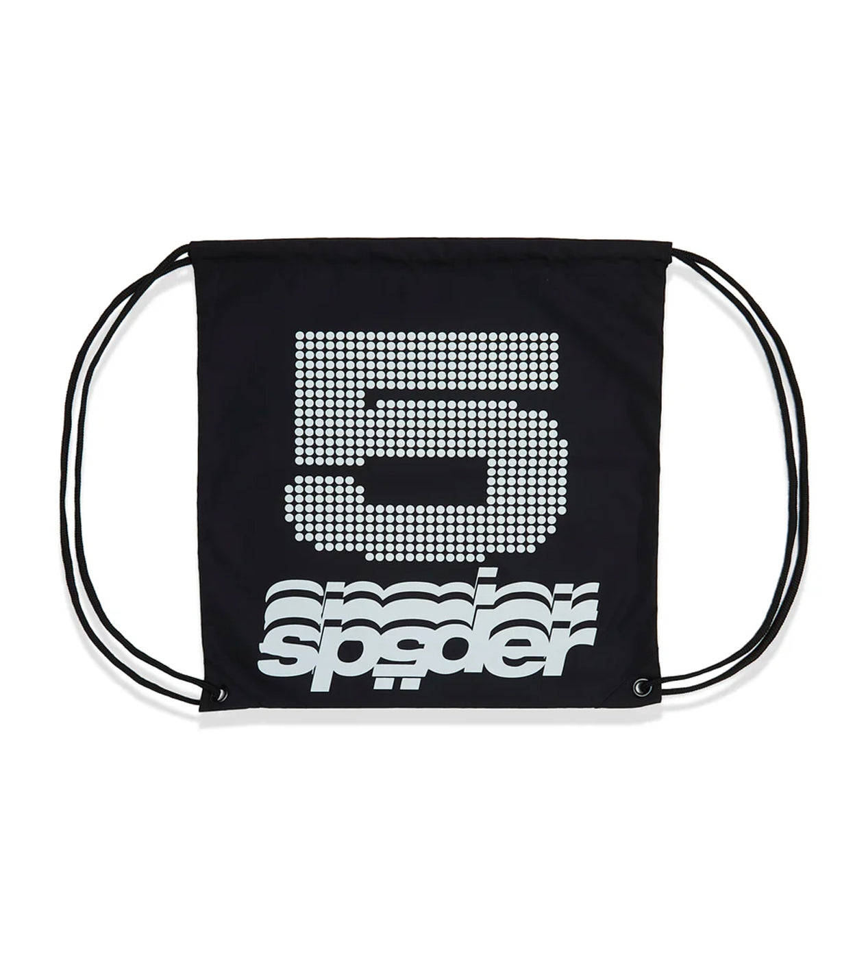Sp5der Big 5 Cinch Bag Black