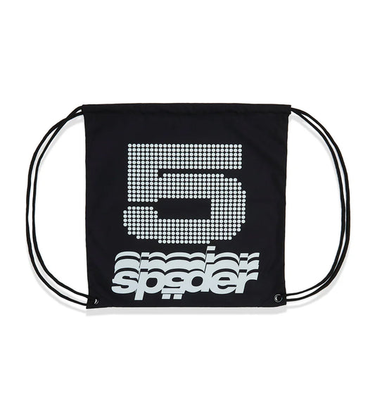Sp5der Big 5 Cinch Bag Black