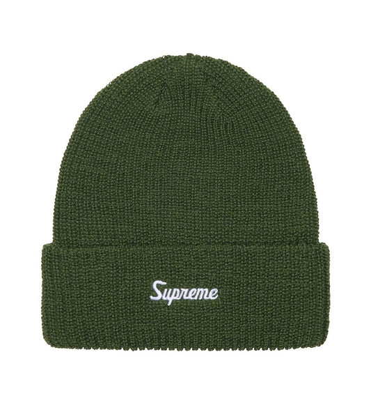Supreme Loose Gauge Beanie Olive