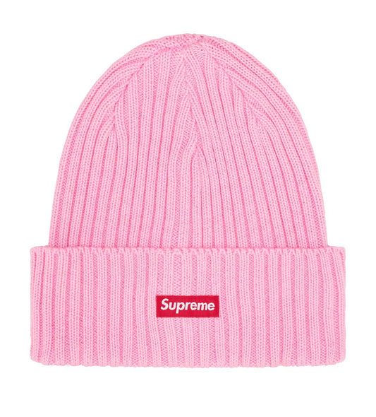 Supreme Overdyed Beanie Pink SS25