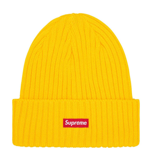 Supreme Overdyed Beanie Yellow SS25