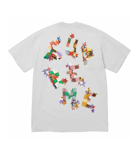Supreme Patchwork Tee Cement