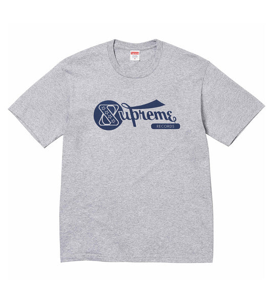 Supreme Records Tee Grey