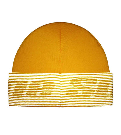Supreme Reflective Jacquard Cuff Beanie Yellow