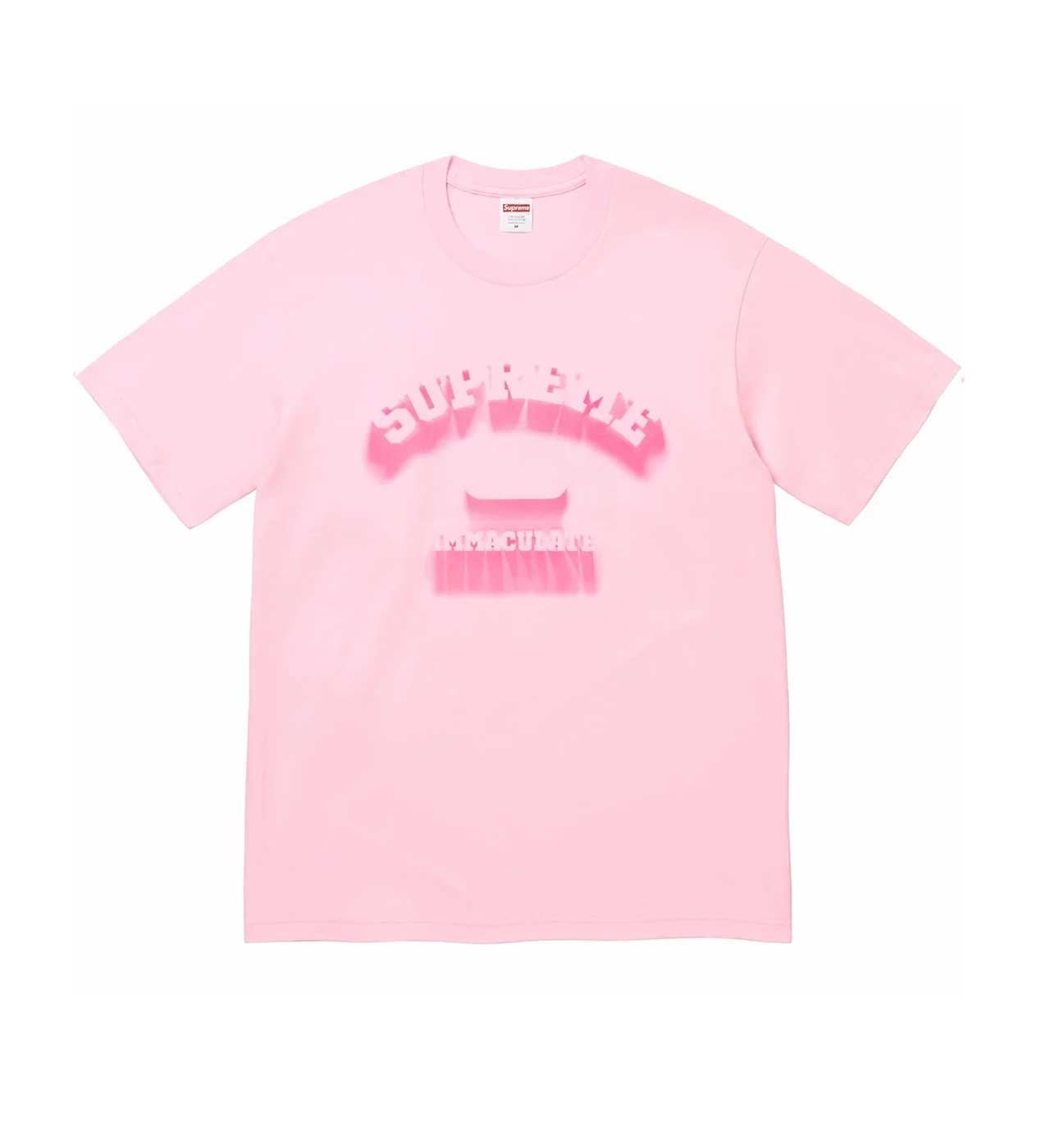 Supreme Shadow Tee Light Pink