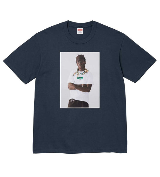 Supreme x Tyler The Creator Photo Tee Navy