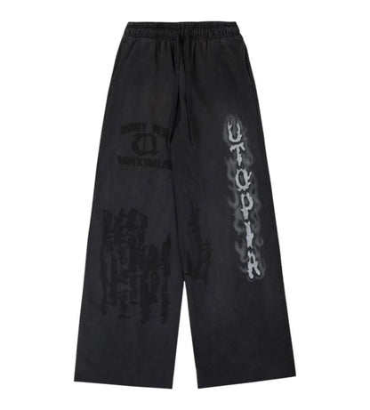 Travis Met Life Tour Sweatpants Washed Black
