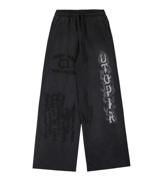 Travis Met Life Tour Sweatpants Washed Black