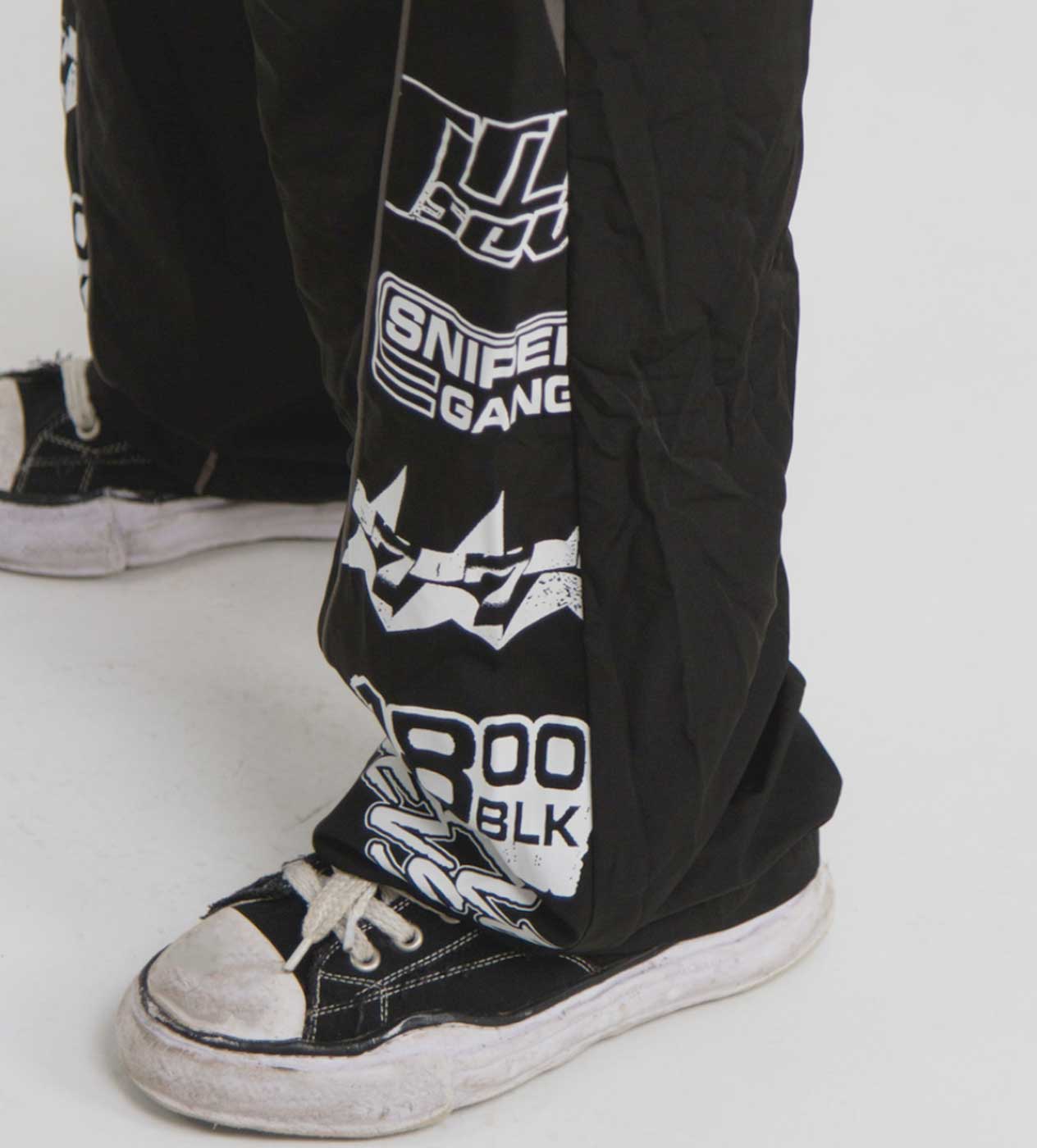 Triple Seven x Sniper Gang Tracksuit Pants Black