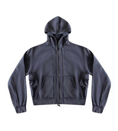 Triple Sevens Black Utility Zip Up