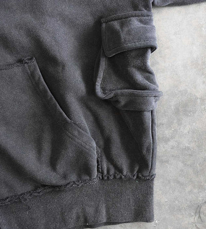 Triple Sevens Black Utility Zip Up