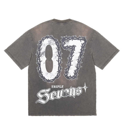 Triple Sevens NY Savior Tee Grey