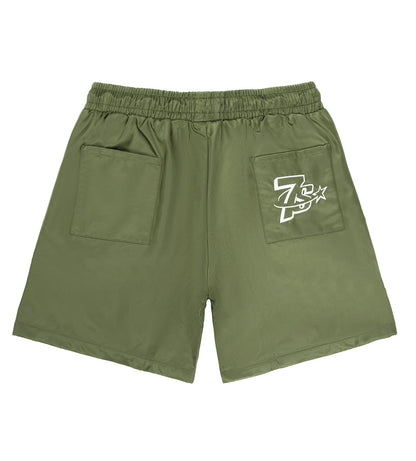 Triple Sevens Nylon Shorts Green