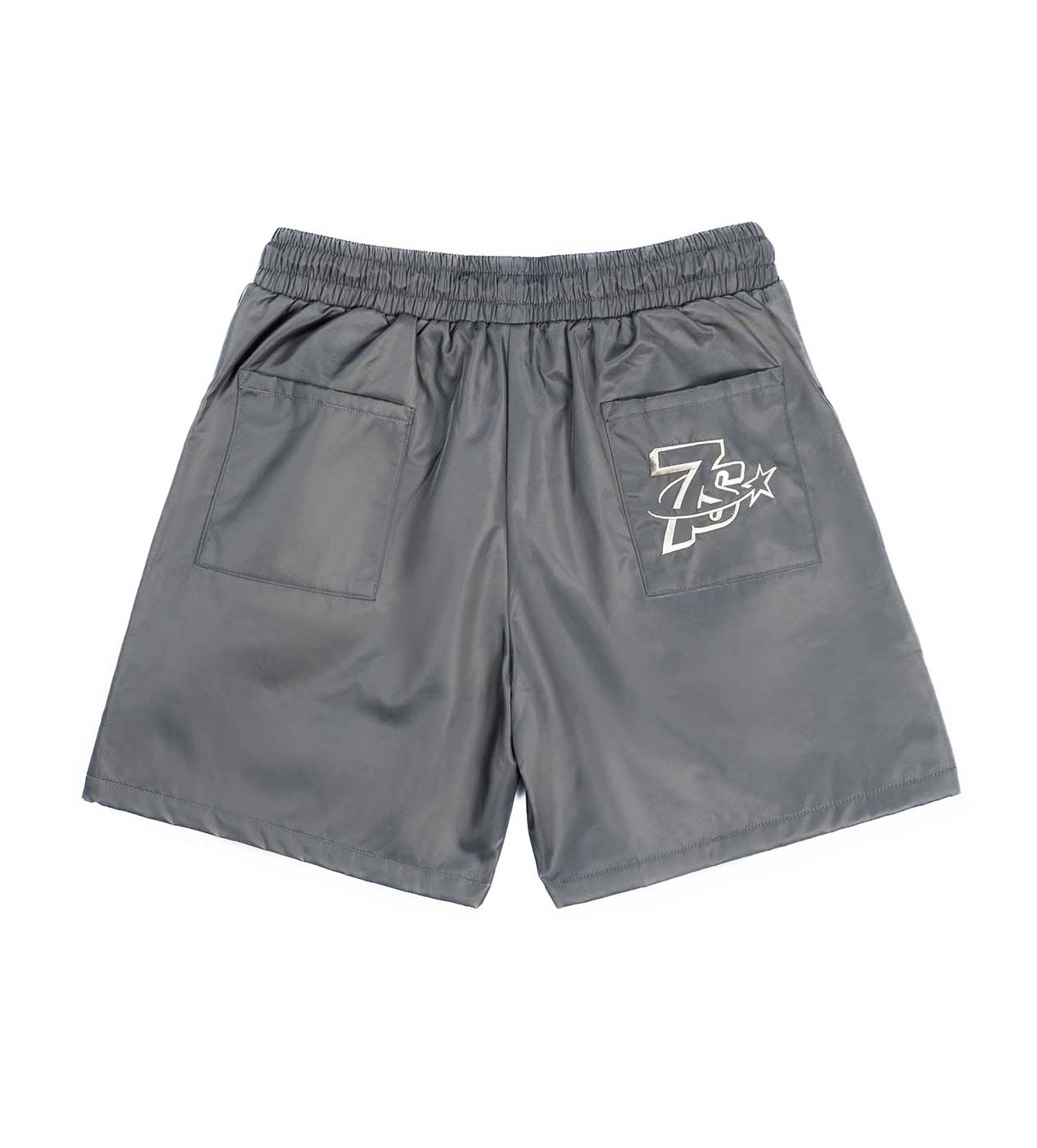 Triple Sevens Nylon Shorts Grey