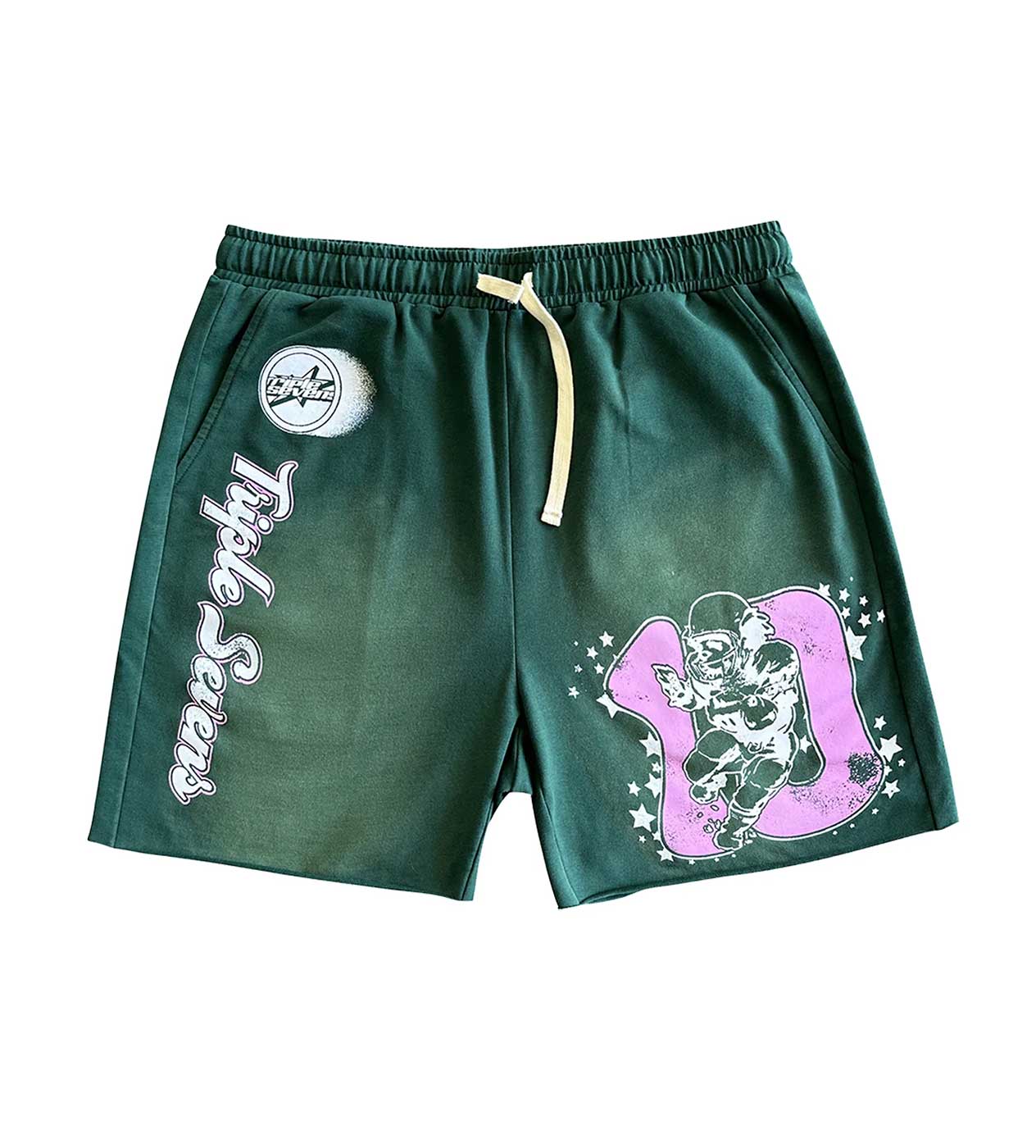Triple Sevens All Star Jersey Shorts Green