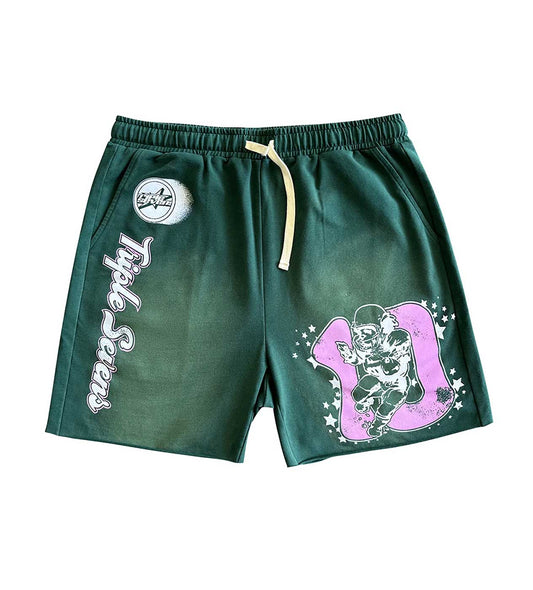 Triple Sevens All Star Jersey Shorts Green