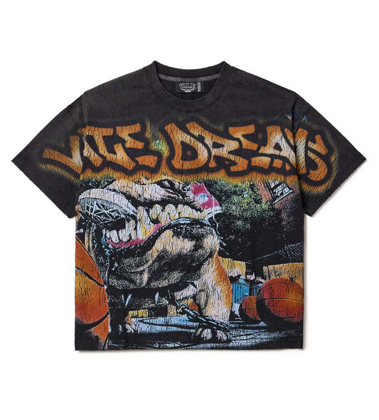 Vale Forever Bulldog Big Tee Black