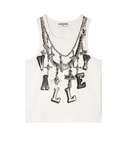 Vale Forever Chain Tank White