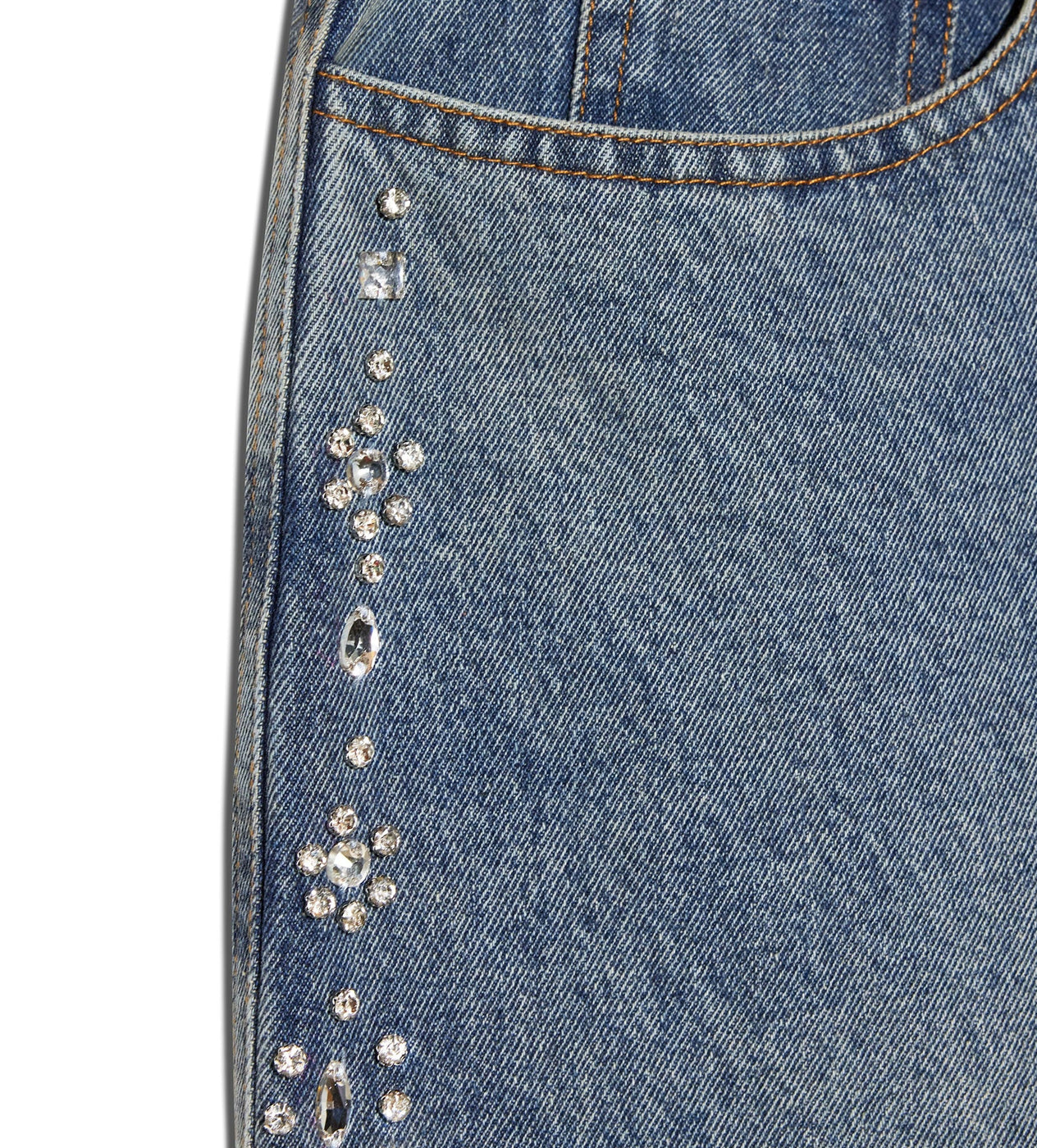 Vale Forever Crystal Jorts Blue