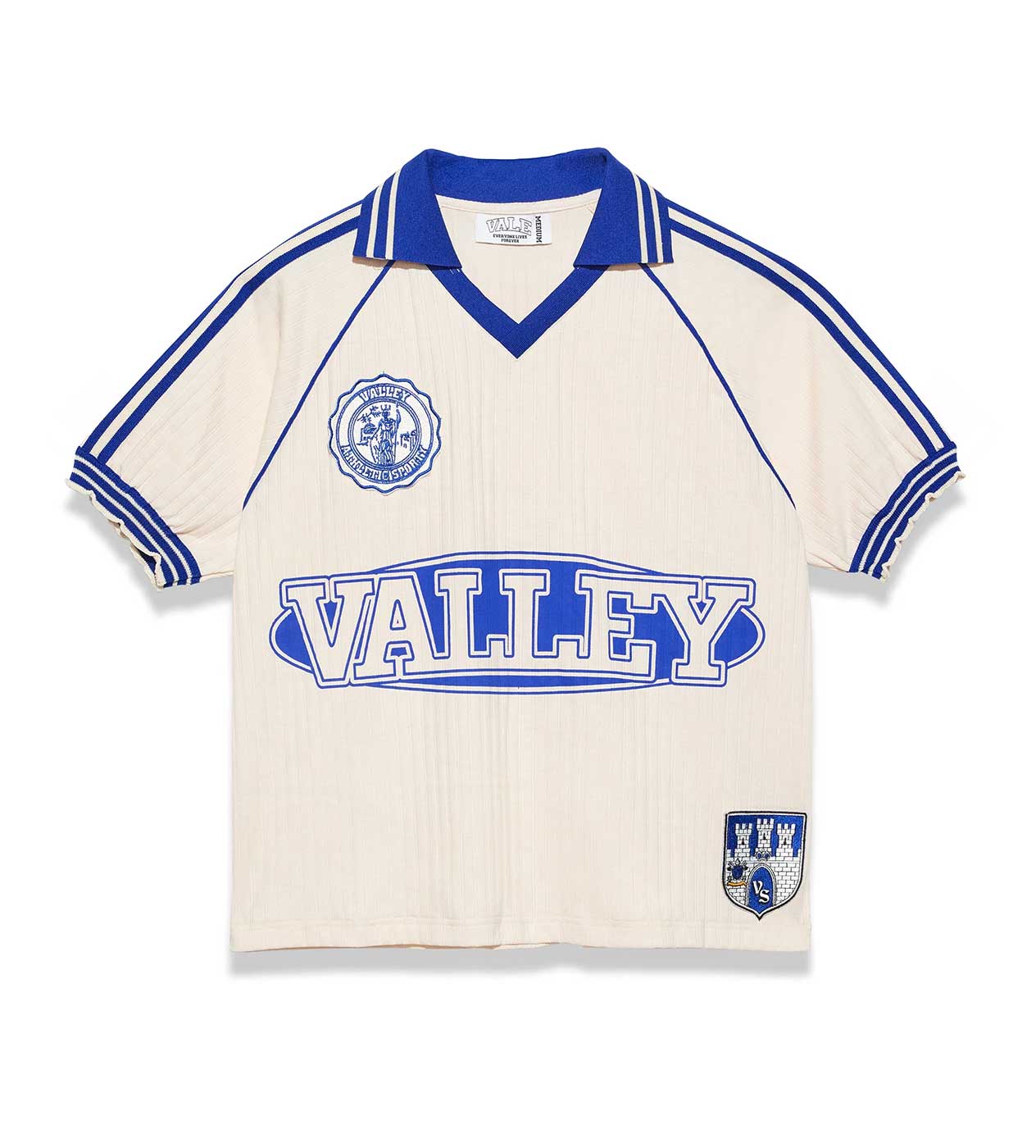 Vale Forever Futball Polo White/Blue