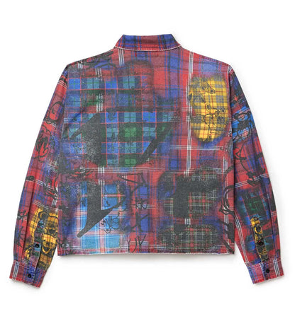 Vale Forever Graffiti Flannel Red