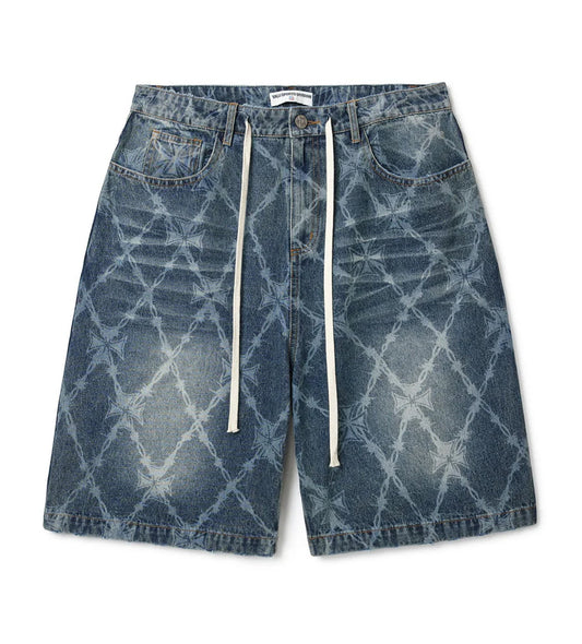 Vale Forever Ironwork Jorts Blue