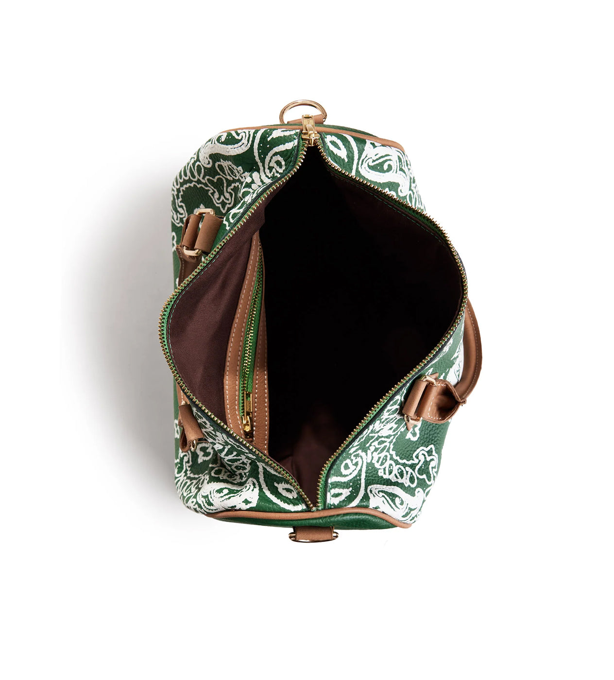 Vale Forever Leather Green Mini Dufflebag