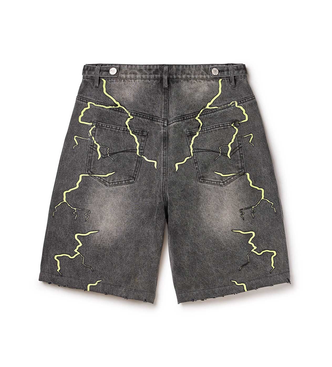 Vale Forever Lightning Jorts Black