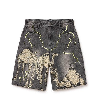 Vale Forever Lightning Jorts Black