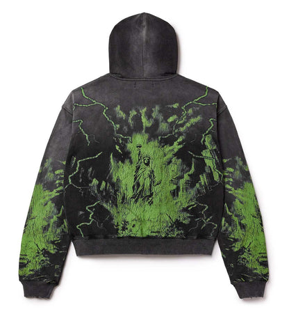 Vale Forever Nightmare Zip Up Black