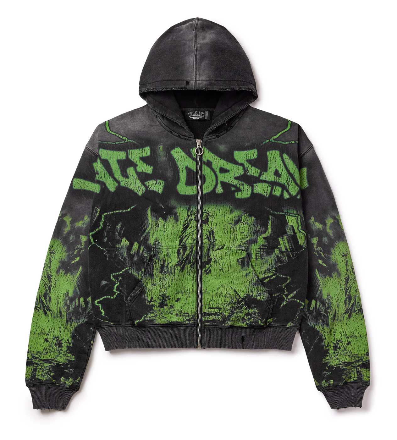 Vale Forever Nightmare Zip Up Black