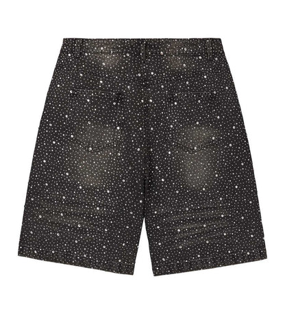 Vale Forever Rainstorm Jorts Black