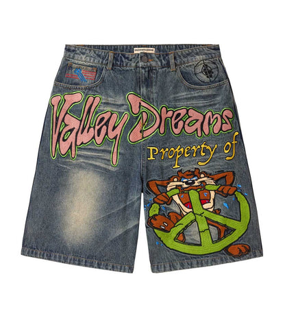 Vale Forever Taz Jean Shorts Blue